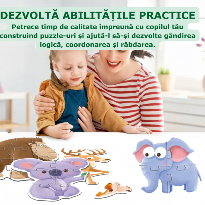 puzzle copii 2 ani animale salbatice [5]