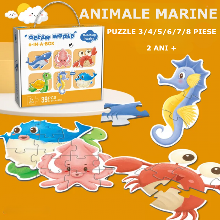 puzzle copii 2 ani animale marine [3]