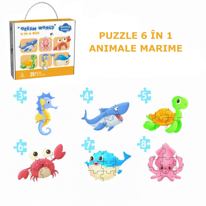 puzzle copii 2 ani animale marine [5]