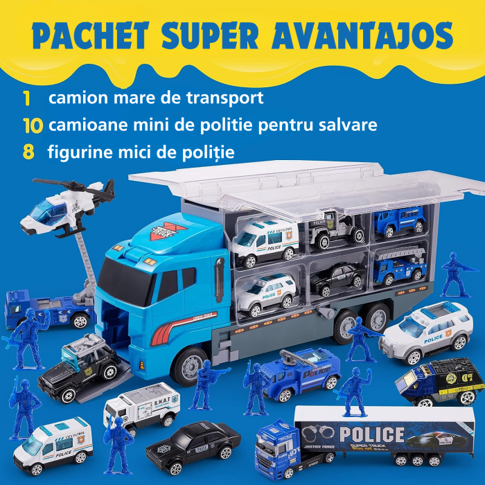 Jucarie camion politie 19 in 1 [3]