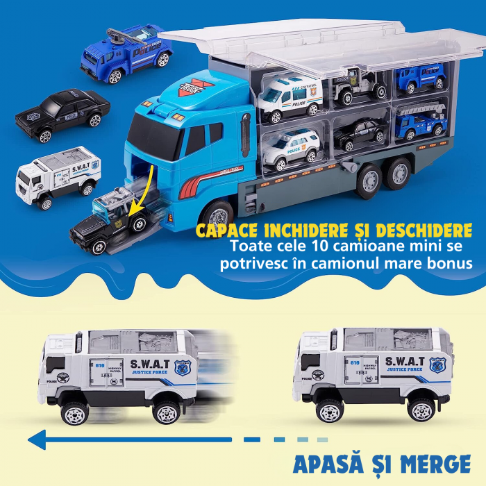 Jucarie camion politie 19 in 1 [4]