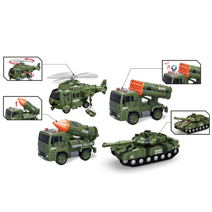 set 4 masini de armata [2]