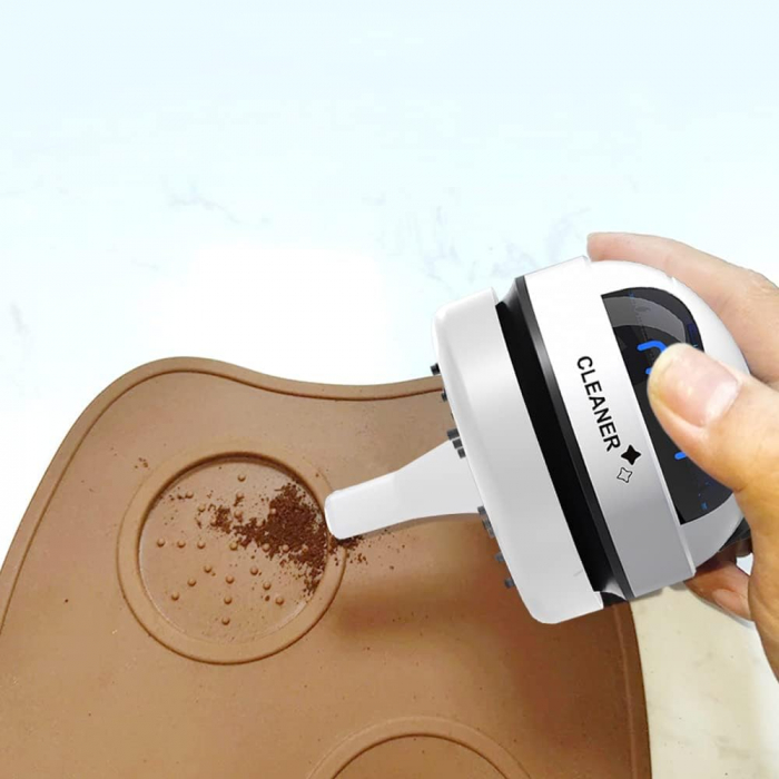 Mini aspirator portabil, Simply Joy, pentru masina, laptop, tastatura, USB, alb [7]
