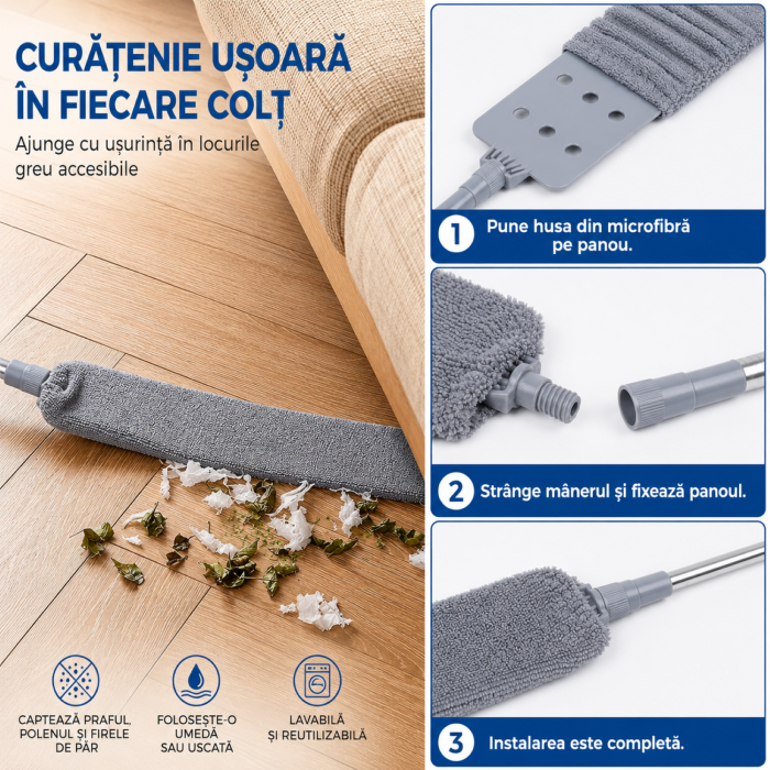 mop telescopic pentru praf [5]