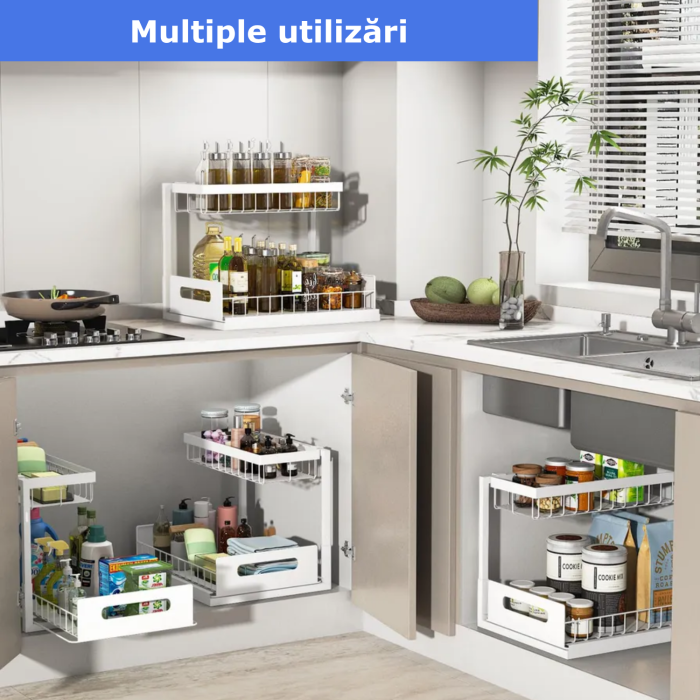 raft organizator expensibil pentru chiuveta [7]