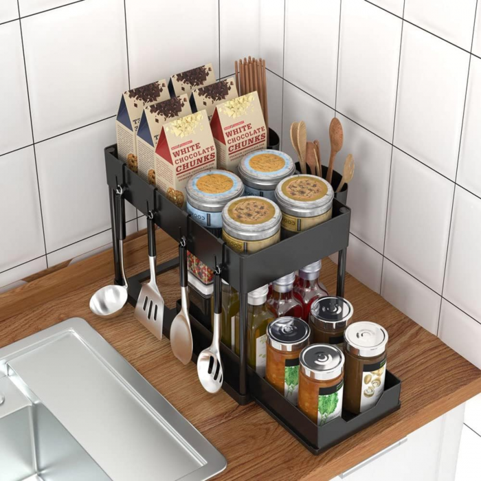 raft organizator expensibil negru [8]