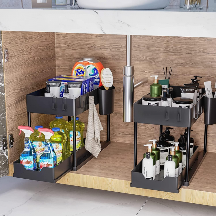 raft organizator expensibil negru [9]
