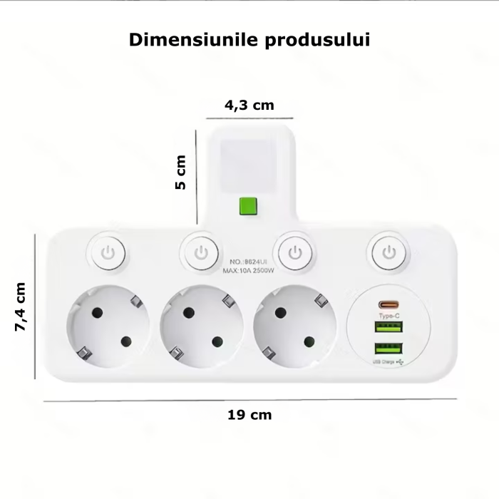 Priza multipla 7 in 1 [8]
