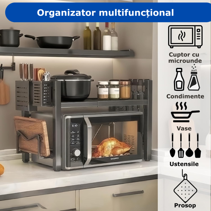 raft metalic pentru cuptorul cu microunde [9]