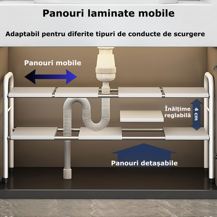 raft organizator expensibil pentru chiuveta [3]
