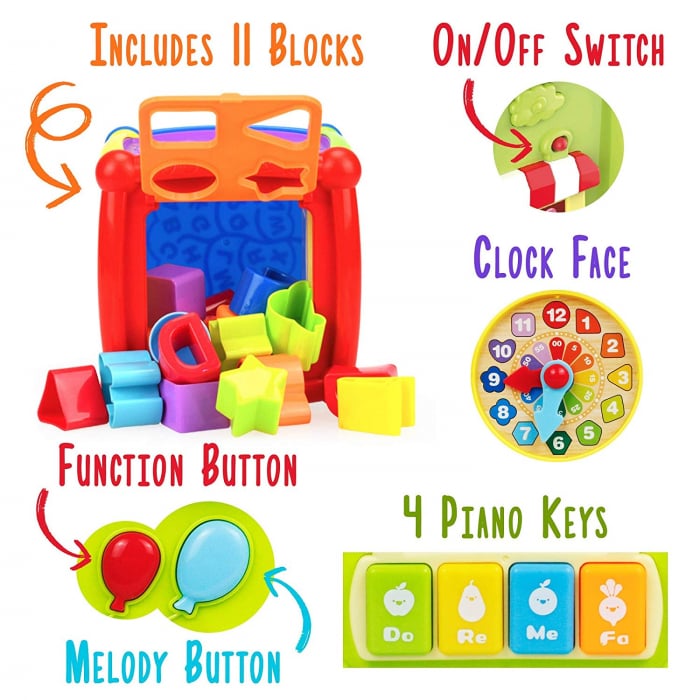 Cub Activitate Jucarii copii 1,2,3 ani [6]