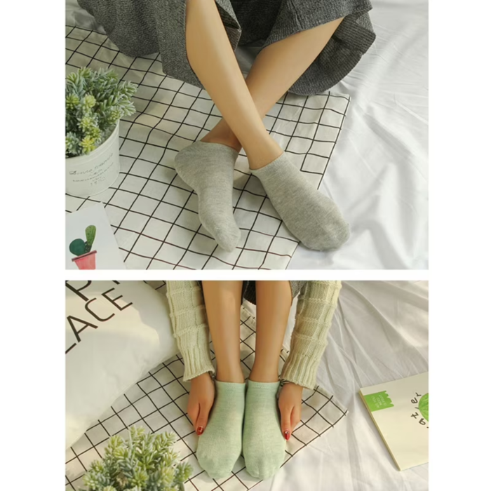 sosete scurte de dama multicolore [8]