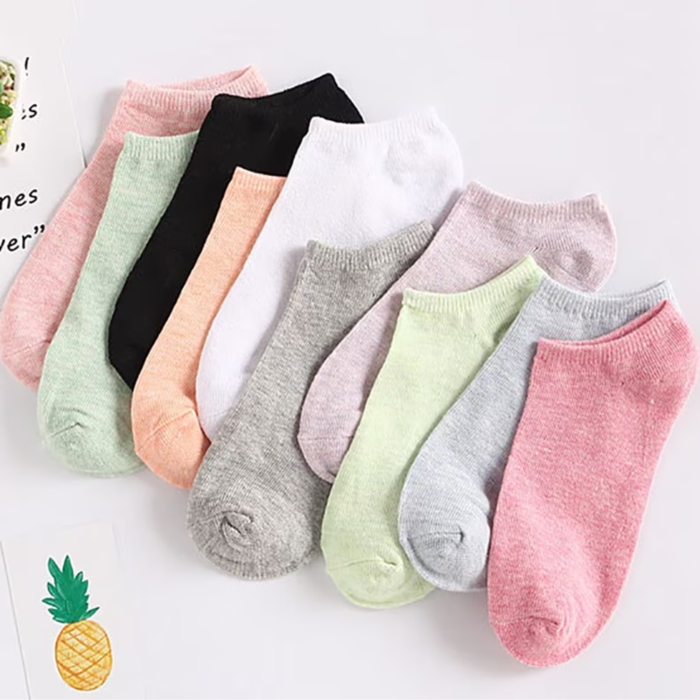 sosete scurte de dama multicolore [5]