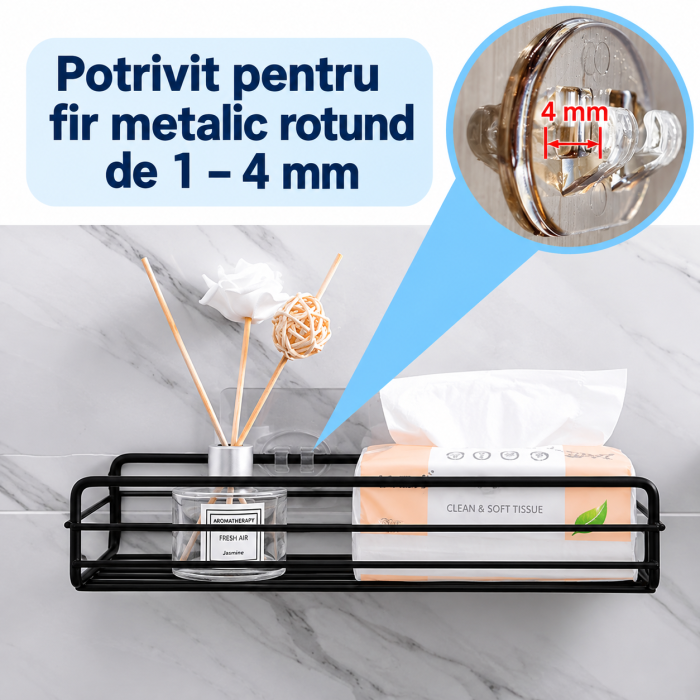 Dispozitiv adeziv pentru rafturi pentru baie si Dus [7]