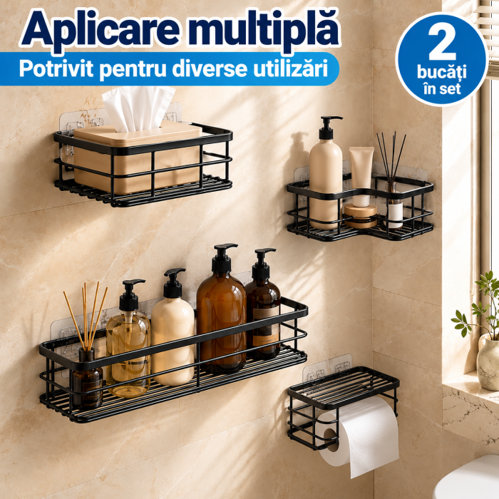 Dispozitiv adeziv pentru rafturi pentru baie si Dus [4]