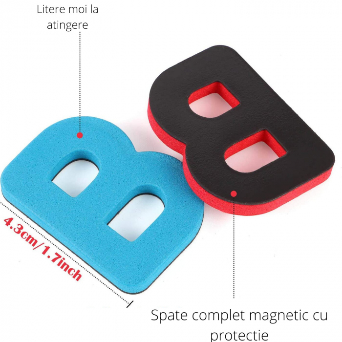 litere magnetice invatam alfabetul  copii de 3,4,5,6,7 ani [4]
