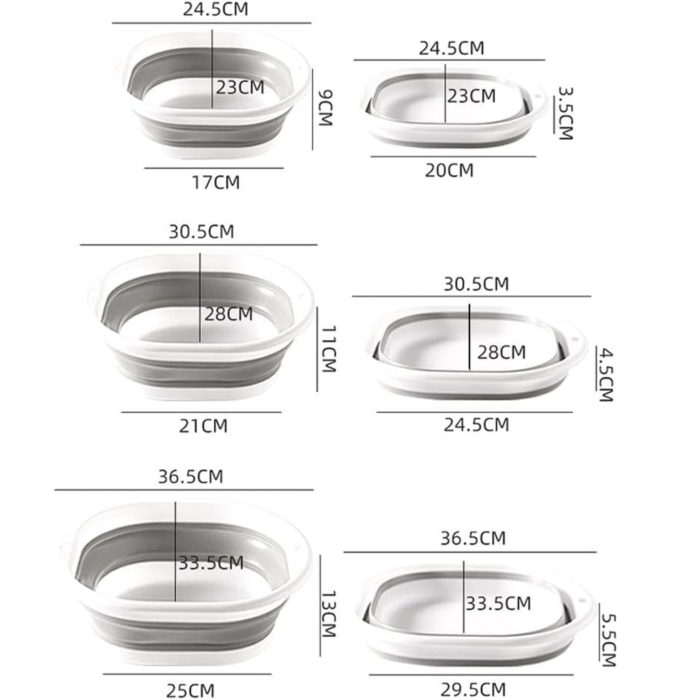 set 3 ligheane pliabile [2]