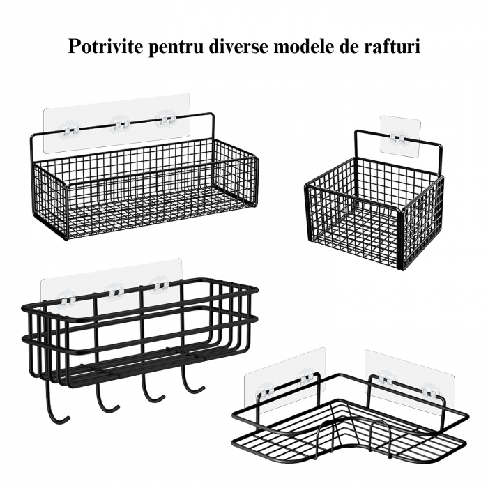 Dispozitiv adeziv pentru rafturi pentru baie si Dus [3]