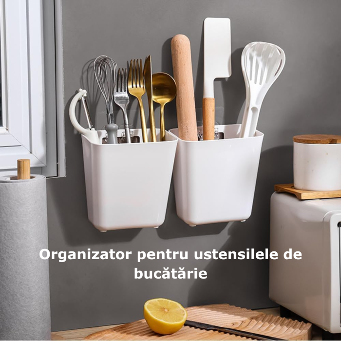 Set 4 Cutii de depozitare pentru usa dulapului de bucatarie [12]