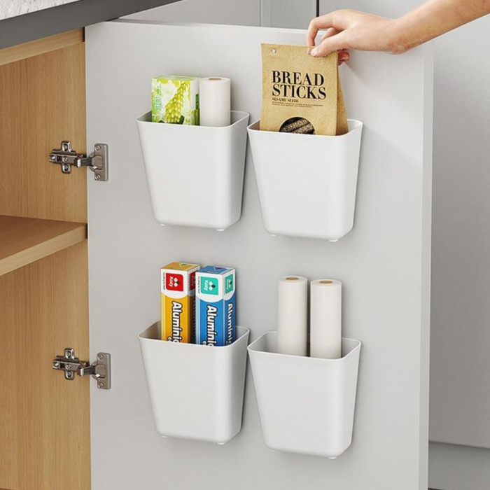 Set 4 Cutii de depozitare pentru usa dulapului de bucatarie [2]