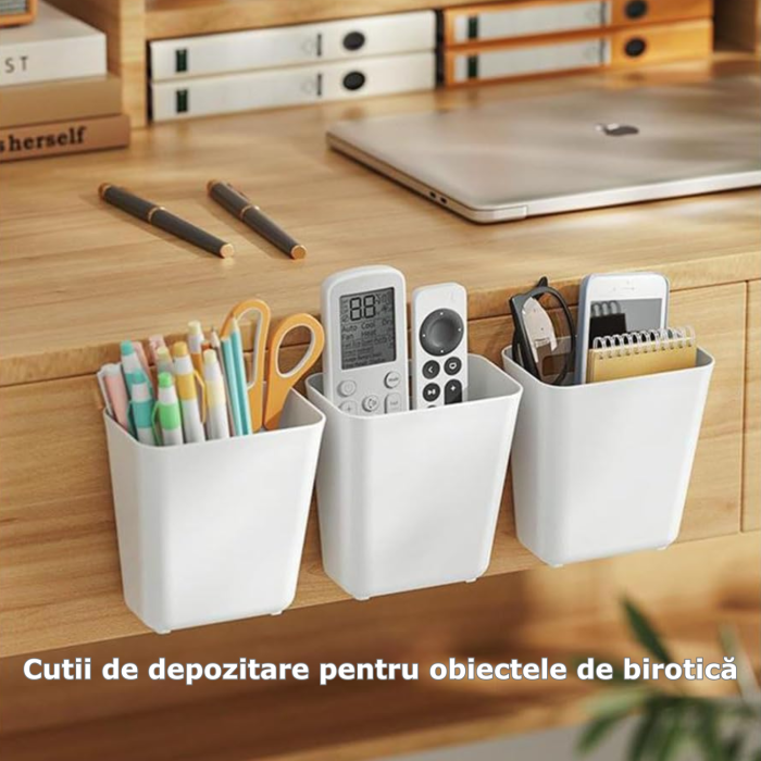 Set 4 Cutii de depozitare pentru usa dulapului de bucatarie [9]