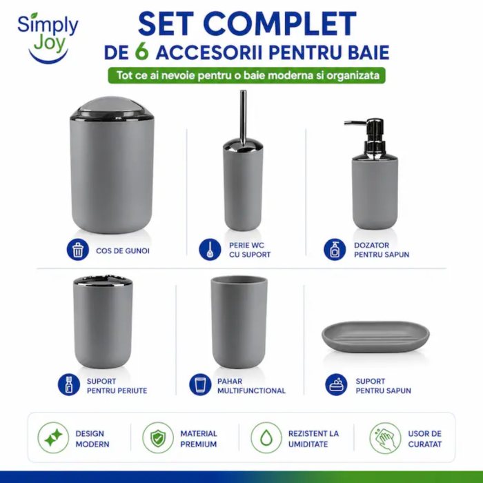 set 6 accesorii de baie [4]