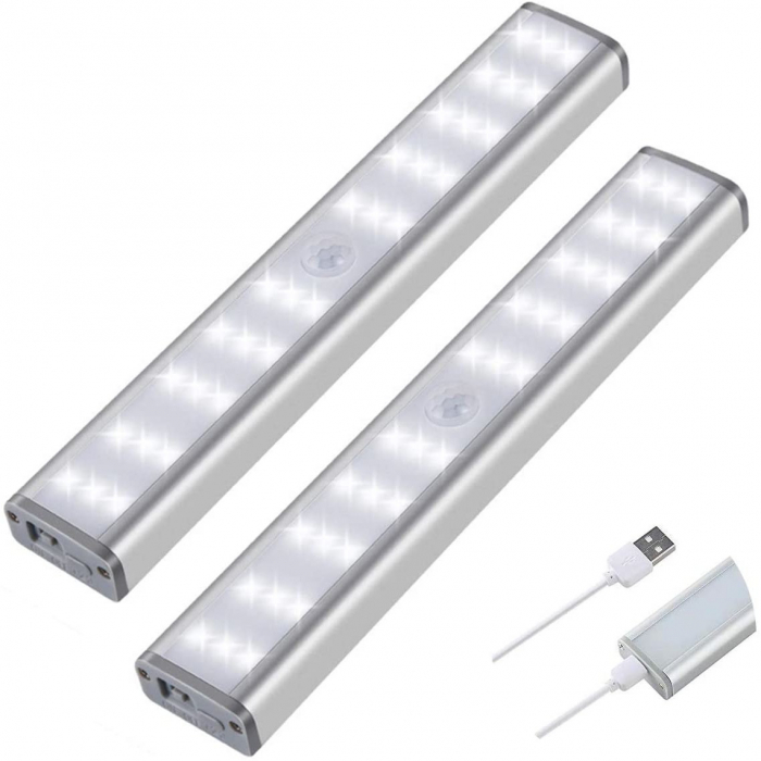 lampa led pentru dressing, hol, bucatarie, beci, garaj, portbagaj reaincarcabila [4]