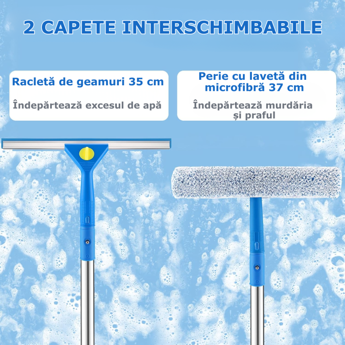 Set de curatare profesionala pentru geamuri [3]