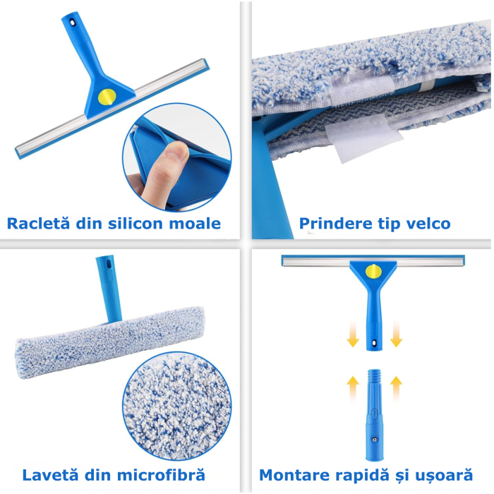 Set de curatare profesionala pentru geamuri [4]