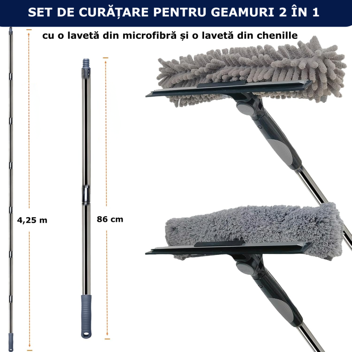 Set de curatare profesionala pentru geamuri [3]