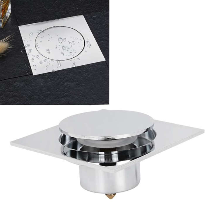 Sifon de scurgere pentru pardoseala argintiu [6]