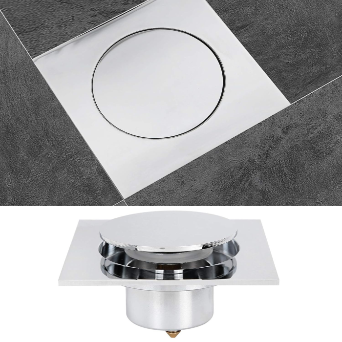 Sifon de scurgere pentru pardoseala argintiu [7]