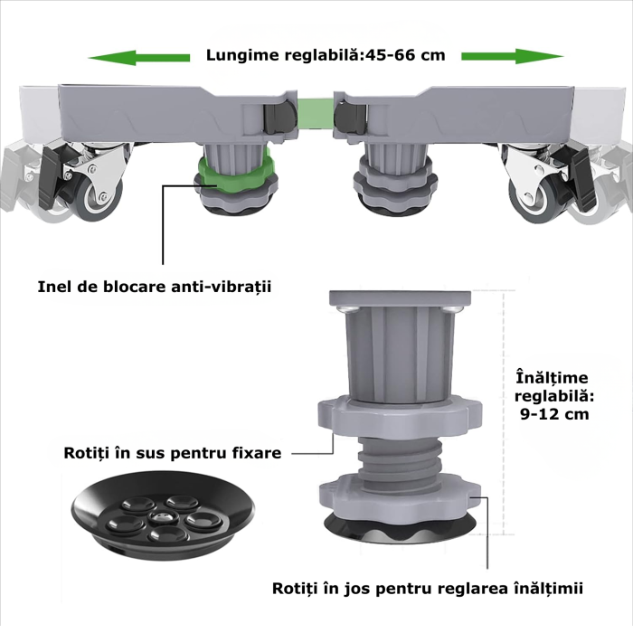Suport cu roti pentru electrocasnice [4]