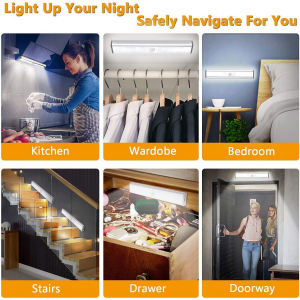 lampa led pentru dressing, hol, bucatarie, beci, garaj, portbagaj reaincarcabila [7]