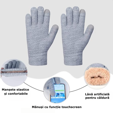 Set caciula, fular, manusi [4]