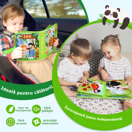 carte senzoriala Montessori animale de la zoo [5]