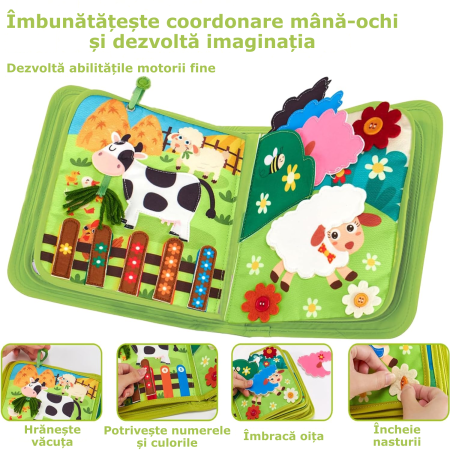 carte senzoriala Montessori animale de la ferma [2]