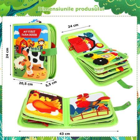 carte senzoriala Montessori animale de la ferma [7]