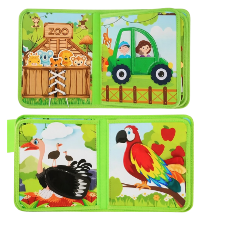 carte senzoriala Montessori animale de la zoo [6]