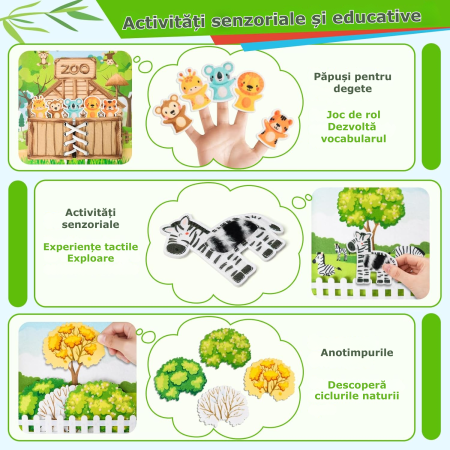 carte senzoriala Montessori animale de la zoo [2]