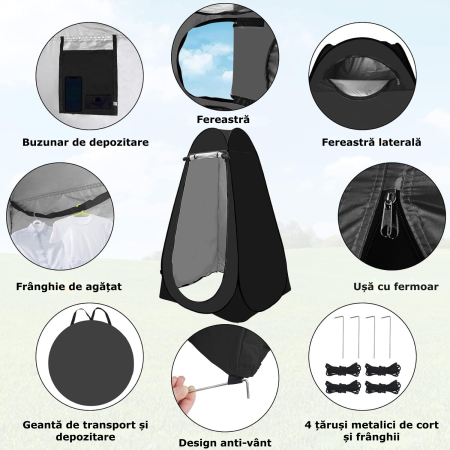 cort de dus pentru camping [2]