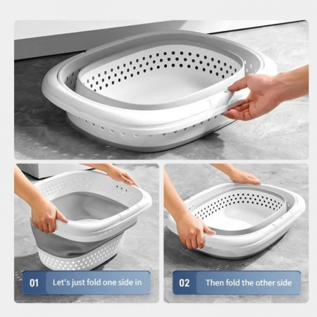 cos pliabil multifunctional pentru haine, jucarii, rufe [3]