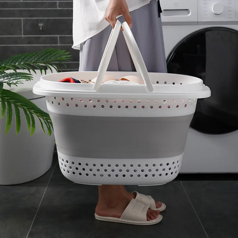 cos pliabil multifunctional pentru haine, jucarii, rufe [1]