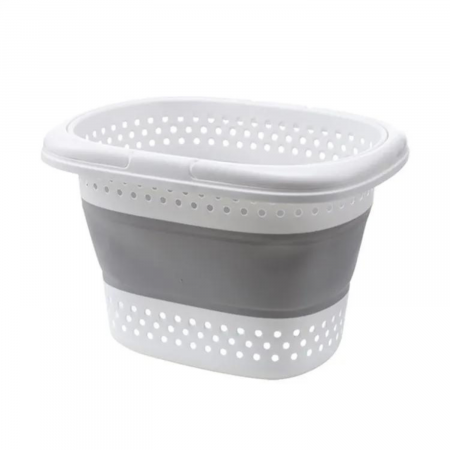 Accesorii de baie - cos pliabil multifunctional pentru haine, jucarii, rufe