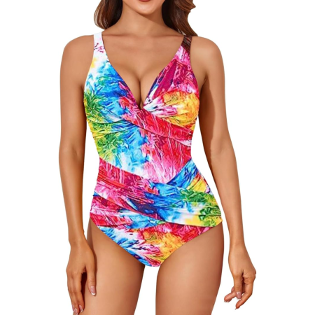 Produse - costum de baie intreg multicolor