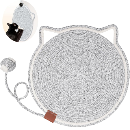 covoras de zgariat pentru pisici, gri