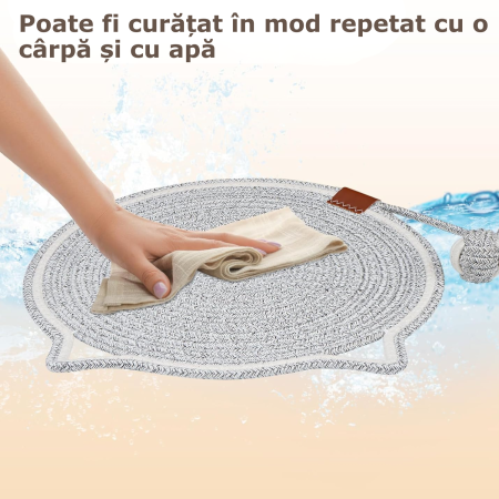 covoras de zgariat pentru pisici, gri [4]