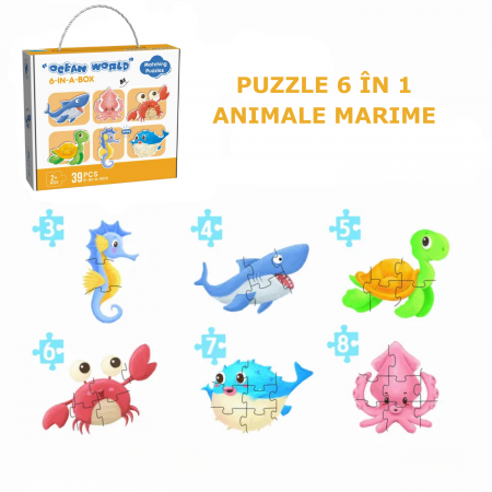 puzzle copii 2 ani animale marine [4]