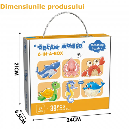 puzzle copii 2 ani animale marine [5]