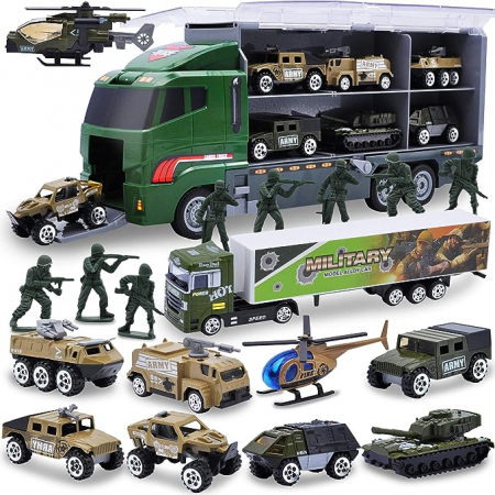 Masinute - Jucarie camion armata 19 in 1
